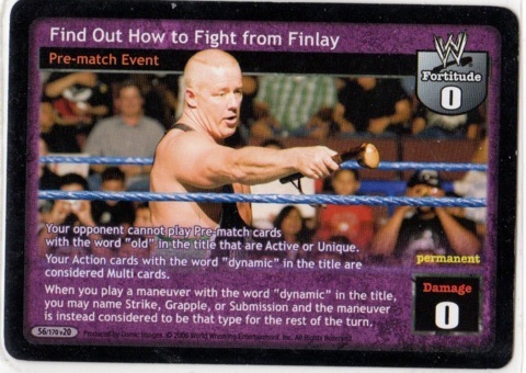 Find Out How to Fight From Finlay